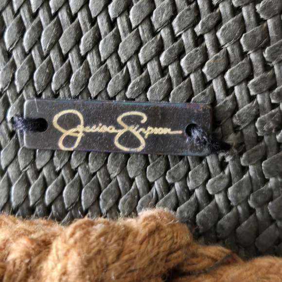 Jessica Simpson Black and Tan Hat. New Without Tag. - Picture 6 of 10